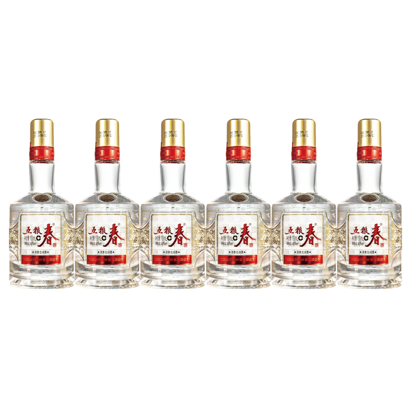 五粮液 五粮春45度100ml*12 光瓶小酒版 浓香型白酒