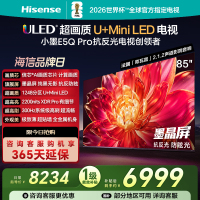 海信小墨E5Q Pro 85英寸超画质U+MiniLED墨晶屏 电视机E5NPRO升级