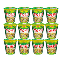 日清 合味道方便面 猪骨浓汤味76g/杯 12杯整箱装