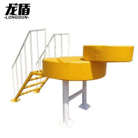 龙盾户外心理行为素质训练器材 豪华信任背摔台