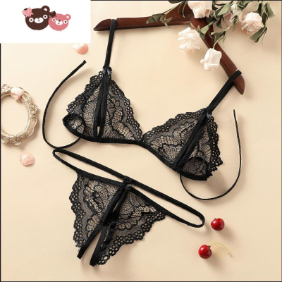 绿彩虹光情趣内衣火辣开档免脱三点式透明小胸睡衣大码性感激情挑逗套装骚