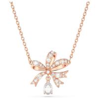 Swarovski女项链蝴蝶结饰品Hyperbola吊坠配饰约会聚会