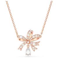 Swarovski女项链蝴蝶结饰品Hyperbola吊坠配饰约会聚会