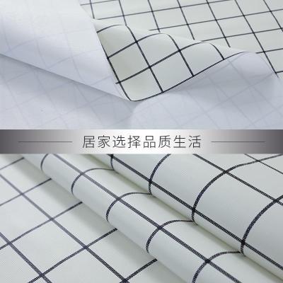 家柏饰(CORATED)桌布布艺pvc防水防油免洗格子宿舍茶几垫桌布餐桌布桌垫 北欧