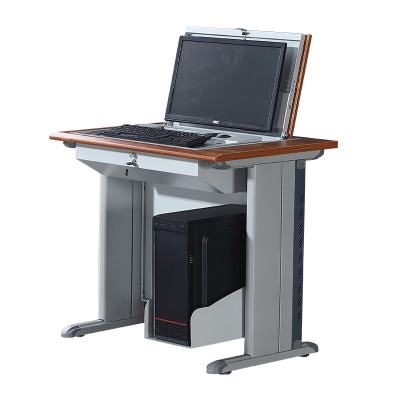 臻远 ZY-FZZC-04 翻转桌显示器隐藏式培训桌 001胡桃色 800*600*750