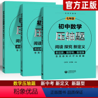 [正版]初中数学压轴题七八九年级+中考练习题 初一二三数学思维训练新运算符号图形函数提升解题技巧练习册 789年级中考