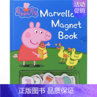 小猪佩奇磁贴书 [正版]Peppa Pig Peppa's Busy Day 小猪佩奇忙碌的一天 认识时间纸板书 时钟玩