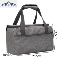 保温饭盒袋子午餐铝箔加厚手提便当包可爱大容量上班带饭的妈咪包 三维工匠收纳包