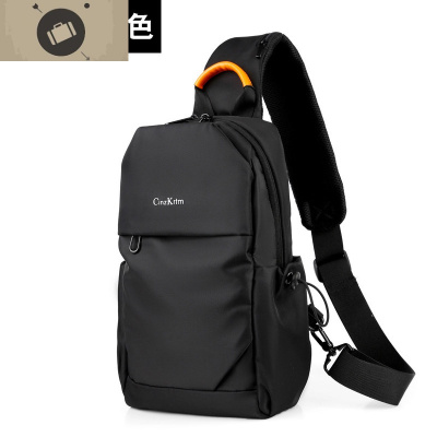 运动胸包男斜挎包男士包包单肩休闲单肩包时尚小背包潮牌男包艾狄伊娃