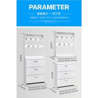 翻斗式鞋柜带挂衣架简约现代厅柜17cm超薄家用经济型省空间