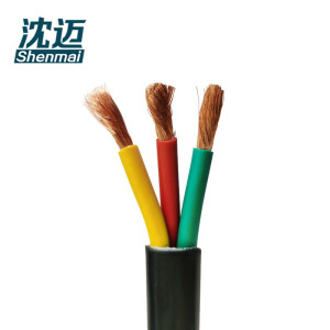沈迈 铜芯软电线 ZC-VVR-0.6/1kV-3*10平方 1米