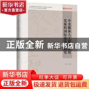 正版 中美媒体人工智能应用发展的国际竞争力研究 贺莹 九州出版