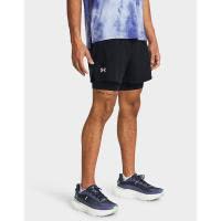 安德玛(under armour)运动短裤轻便弹性透气男式速干两件套