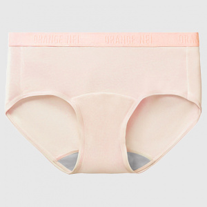 80S莫代尔女士内裤新款中腰内裤纯绵高端包臀加长档女内裤生理裤