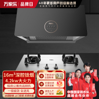万家乐 油烟机灶具套餐 烟灶两件套TAZ1+KA031 中式16立方大吸力油烟机燃气灶套装 天然气