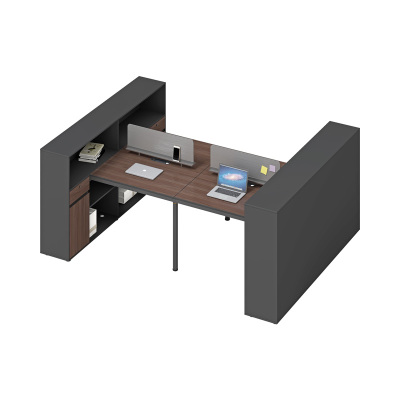 科朔 办公桌职员桌 员工桌 屏风办公桌 四人位KS-06B3103