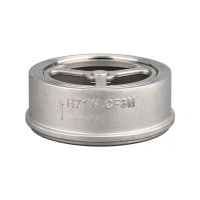 盛京联硕 不锈钢对夹止回阀DN80(304材质)台