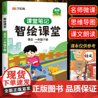 一年级下册课堂笔记人教版课本原文智绘课堂语文书本黄冈随堂笔记学霸笔记 1年级下册语文数学课本小学教材全解教材解读人教部编