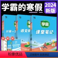 划算❤️3本:[语文]课堂笔记+阅读集训+[数学]计算思维大通关 小学一年级 [正版]学霸的寒假衔接作业一二三四五六年级