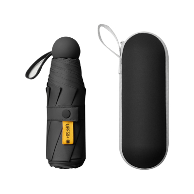 步宽 五折胶囊伞防晒伞晴雨伞8骨 BY-371/把