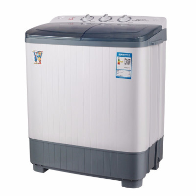 小鸭6/8/9/11公斤半自动小洗衣机双桶小型家用迷你母婴儿童双缸波轮洗脱分离6.0公斤标准蓝光款