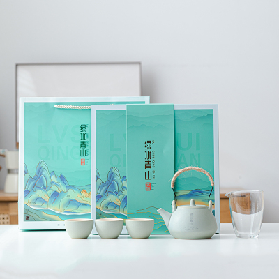 沏一杯茶 绿水青山-茶具礼盒套装PTL922