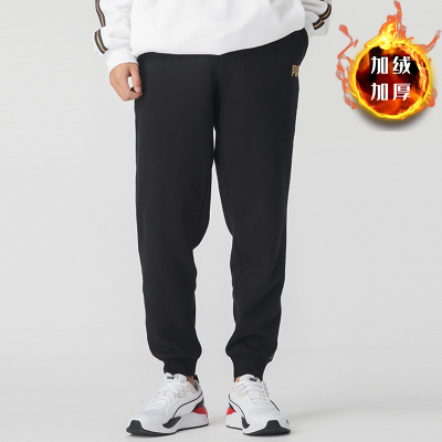 PUMA彪马男长裤休闲厚裤子2020年新款加绒保暖运动裤587142-01587142-01/主图款/内里抓绒185/82A/XL