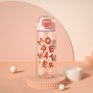 炊大皇时尚撞色弹盖随手杯家用办公可拎冷水杯YD48A1