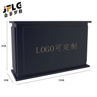 金菲罗格可定制LOGO花箱隔断种植箱 花箱100x30x60cm