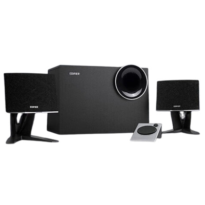 漫步者电脑音箱蓝牙连接木质箱体稳定厚实音质细腻北美版R201T