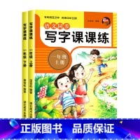 一年级上下册 [正版]一年级二年级小学生练字帖三四五六七八字帖上册下册每日一练天天练写字课课练语文同步描红人教版练习硬笔