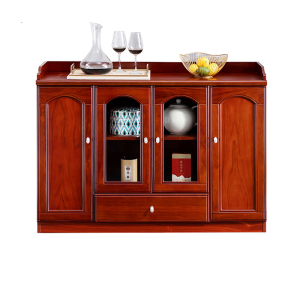 慧采云 办公家具油漆茶水柜办公室客厅茶水柜子餐边柜阳台带门储物柜小茶柜茶水台 茶水柜