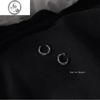 JiMibolo港风耳骨夹无耳洞女简约冷淡风森系NDA个性男女中性耳饰耳夹