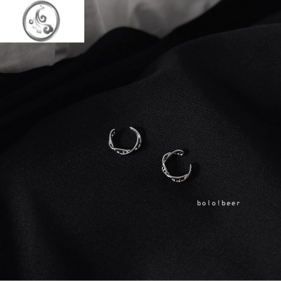 JiMibolo港风耳骨夹无耳洞女简约冷淡风森系NDA个性男女中性耳饰耳夹