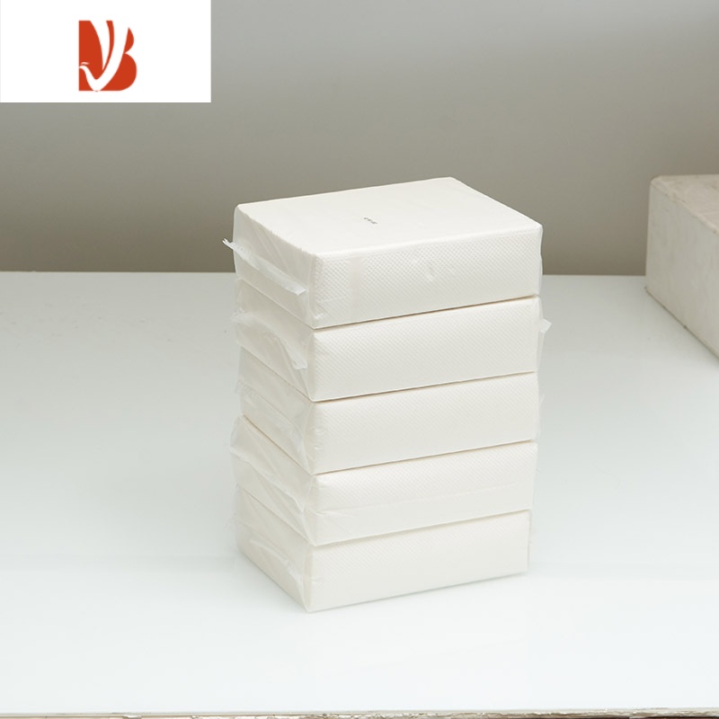 三维工匠卫生间擦手纸盒壁挂厨房擦手纸巾架透明橱柜纸巾抽纸收纳盒免打孔 常规擦手纸5包[单包150抽左右]