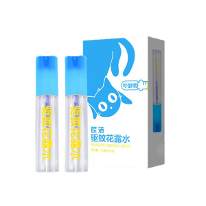 皎洁 驱蚊花露水 30毫升*2瓶 盒