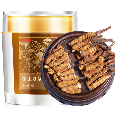 半山农 冬虫夏草 断草 3克装 西藏那曲高海拔虫草