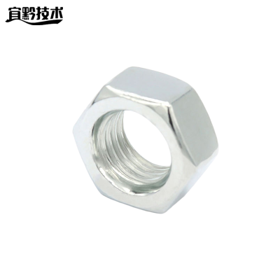 宜黔技术 镀锌六角螺母 M16 强度4.8 约12个/包