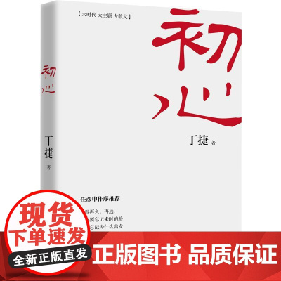 初心 丁捷 著 追问作者新书 反腐纪实文学长篇小说 文学