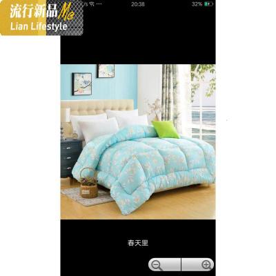 被子被芯加厚保暖冬季被褥棉被双人空调被夏凉被单人春秋太空被 三维工匠