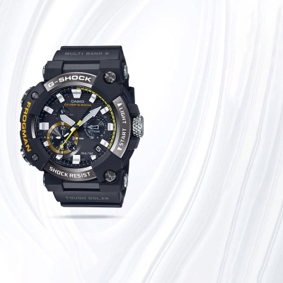 卡西欧casio官方旗舰店手表男毒蛙七代蛙人g-shock太阳能蓝宝石不对称