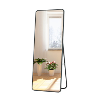 鑫环境 试衣镜网红款全身镜卧室家用试衣镜女生穿衣镜壁挂立体大镜子挂墙落地镜