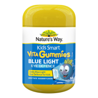 佳思敏(Nature's Way)叶黄素蓝光护眼软糖50粒/瓶装 适合4岁以上宝宝香港保税随机发