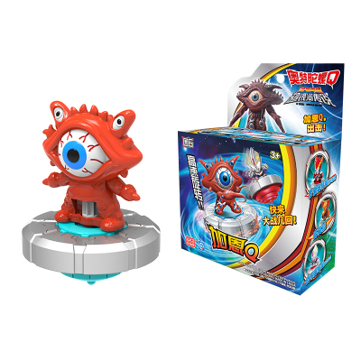 灵动创想奥特陀螺Q奥特曼宇宙英雄男孩玩具加恩QATM0606
