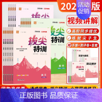 数学[苏教版] 四年级上 [正版]江苏版2024秋拔尖特训一二三四五六年级上册下册语文数学英语人教版苏教版译林版通城学典