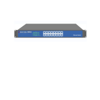 翊轩科技 YX-EP318B-P16 智能型POE十六+二内电48V (数量:台)黑色+蓝色