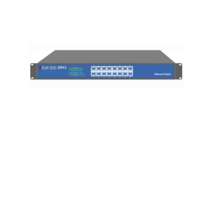 翊轩科技 YX-EP318B-P16 智能型POE十六+二内电48V (数量:台)黑色+蓝色