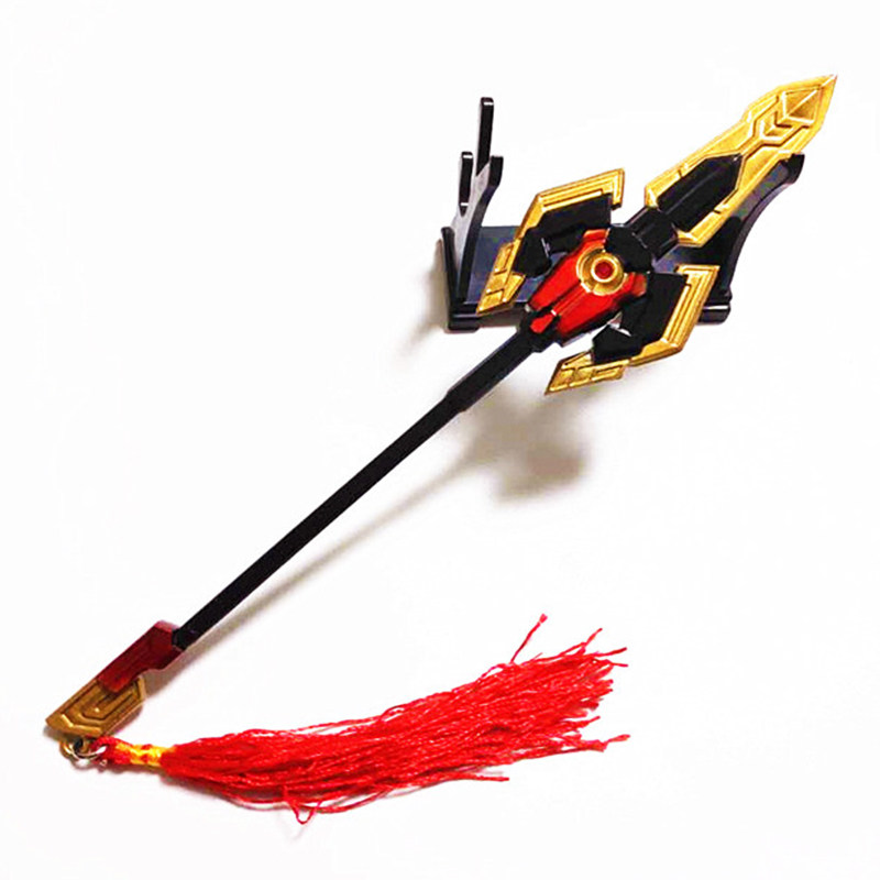 王者荣耀武器手办韩信宝凤求凰李白孙悟空皮肤英雄模型玩具 吕布末日