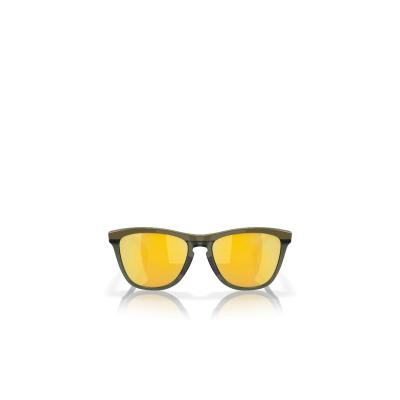 欧克利(OAKLEY)几何造型太阳镜男款有色镜片尼龙头层尼龙框架户外 黄色