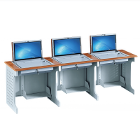 鑫木樽外置电脑桌240*60*75cm张